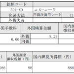 株式配当！コカ・コーラ(米国株)190703